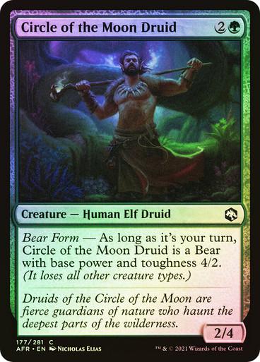 Circle of the Moon Druid [Foil] #177