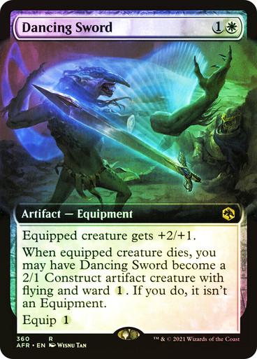 Dancing Sword [Extended Art Foil] #360