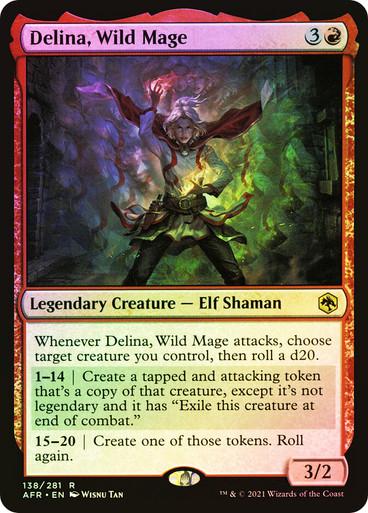 Delina, Wild Mage [Foil] #138