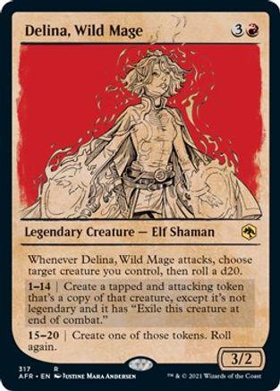 Delina, Wild Mage [Showcase]