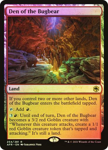 Den of the Bugbear [Foil] #254
