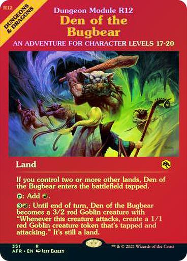 Den of the Bugbear [Showcase Foil]
