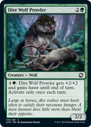 Dire Wolf Prowler [Foil]