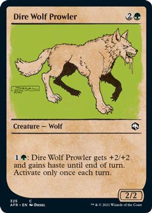 Dire Wolf Prowler [Showcase Foil] #325