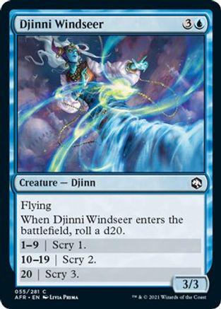 Djinni Windseer [Foil]