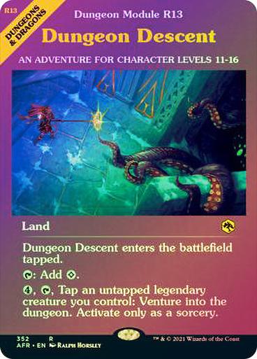 Dungeon Descent [Showcase Foil]