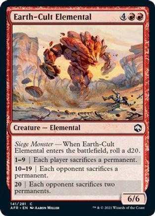 Earth-Cult Elemental #141
