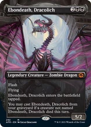 Ebondeath, Dracolich [Extended Art] #292