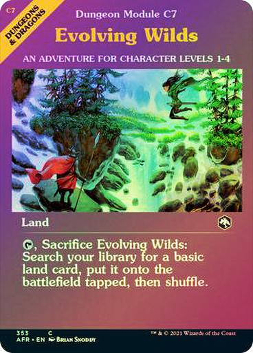 Evolving Wilds [Showcase Foil]