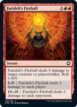 Farideh's Fireball #142