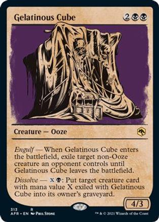 Gelatinous Cube [Showcase Foil]