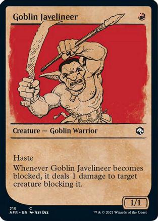 Goblin Javelineer [Showcase Foil]