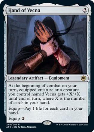 Hand of Vecna [Foil] #246