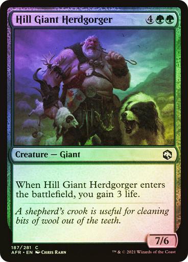 Hill Giant Herdgorger [Foil] #187