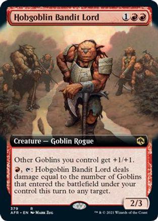Hobgoblin Bandit Lord [Extended Art Foil] #379