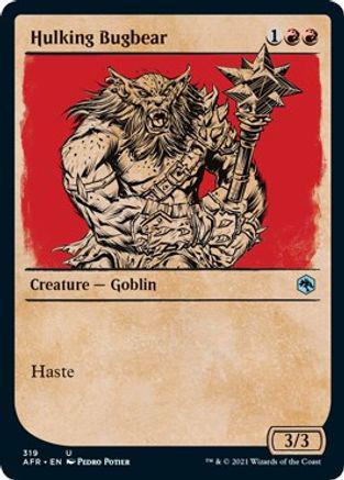 Hulking Bugbear [Showcase Foil]