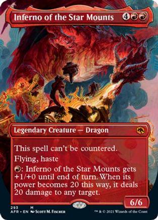 Inferno of the Star Mounts [Extended Art Foil]