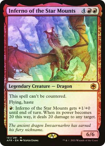 Inferno of the Star Mounts [Foil] #151