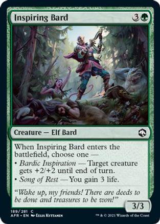 Inspiring Bard [Foil] #189