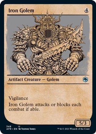 Iron Golem [Showcase Foil]