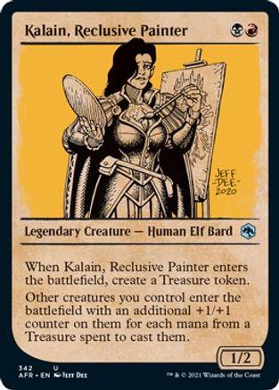 Kalain, Reclusive Painter [Showcase Foil]