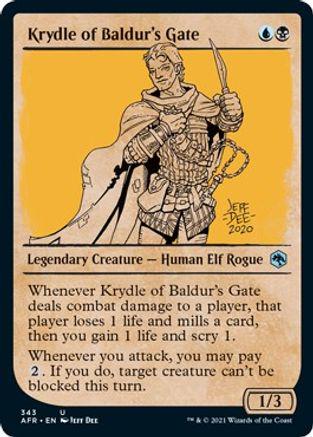 Krydle of Baldur's Gate [Showcase Foil]