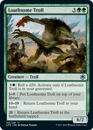 Loathsome Troll [Foil]