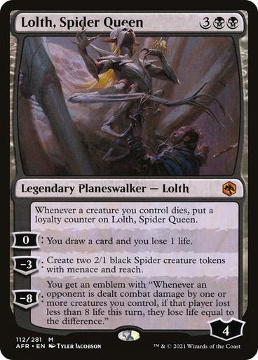 Lolth, Spider Queen #112