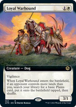 Loyal Warhound [Extended Art]