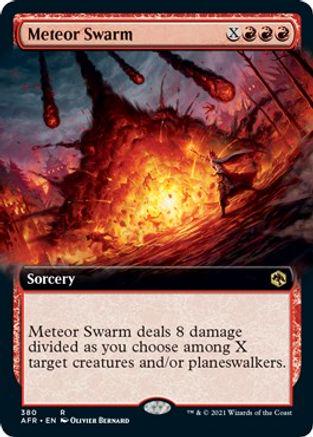 Meteor Swarm [Extended Art Foil]