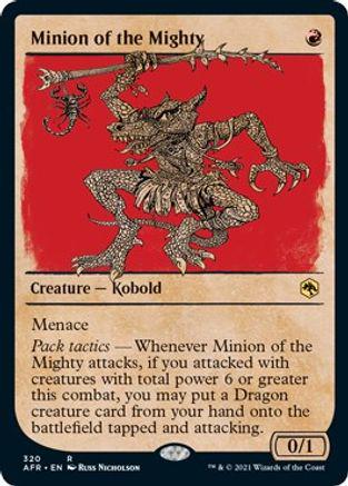Minion of the Mighty [Showcase]