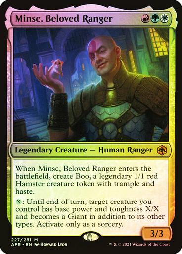 Minsc, Beloved Ranger [Foil] #227