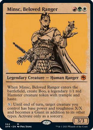 Minsc, Beloved Ranger [Showcase Foil]
