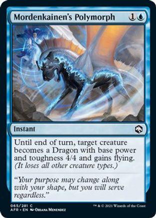 Mordenkainen's Polymorph [Foil]