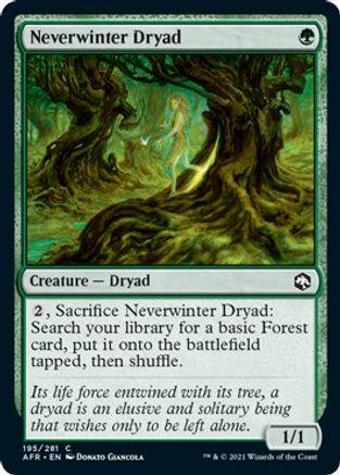 Neverwinter Dryad #195