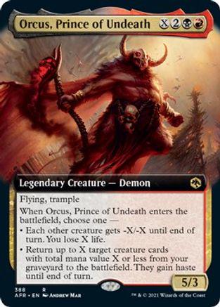 Orcus, Prince of Undeath [Extended Art]