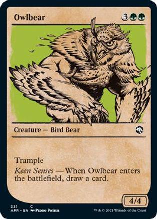 Owlbear [Showcase Foil] #331