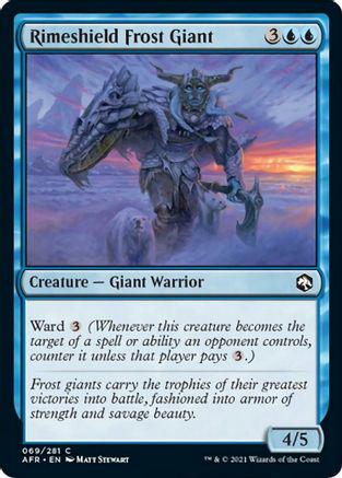 Rimeshield Frost Giant [Foil]