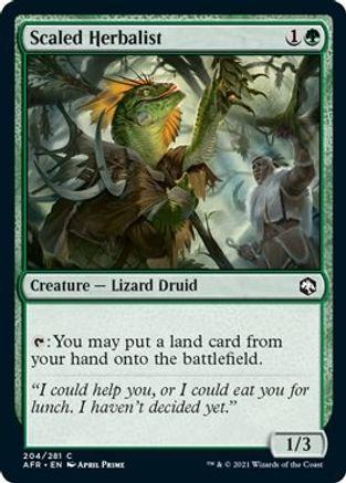 Scaled Herbalist [Foil] #204