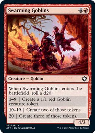 Swarming Goblins [Foil] #162