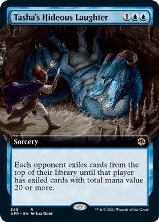 Tasha's Hideous Laughter [Extended Art Foil] #368
