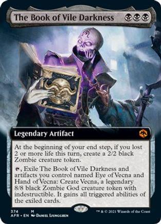 The Book of Vile Darkness [Extended Art Foil]