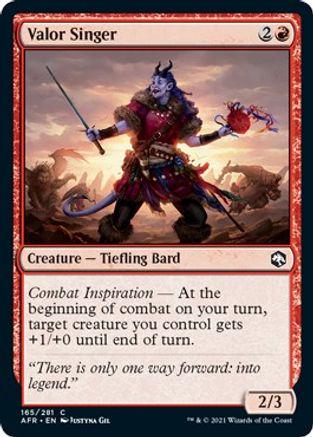 Valor Singer #165