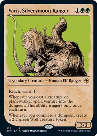 Varis, Silverymoon Ranger [Showcase Foil]