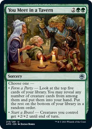 You Meet in a Tavern [Foil]