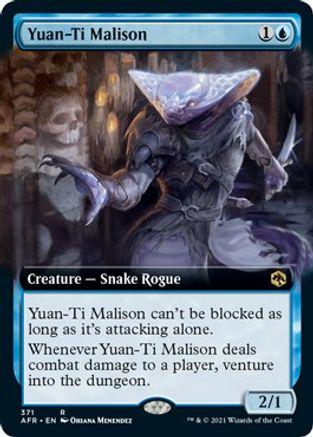 Yuan-Ti Malison [Extended Art Foil]