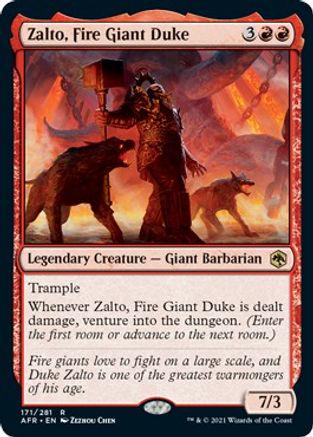 Zalto, Fire Giant Duke [Foil]