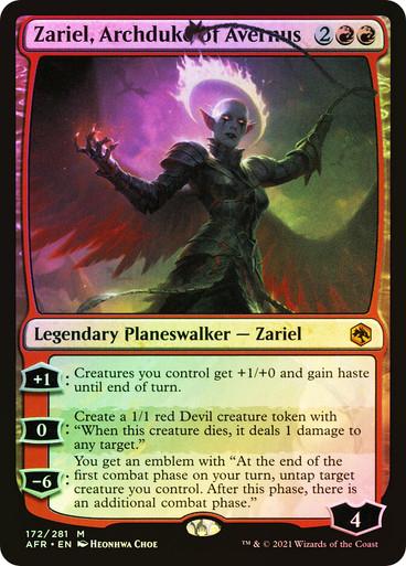 Zariel, Archduke of Avernus [Foil] #172