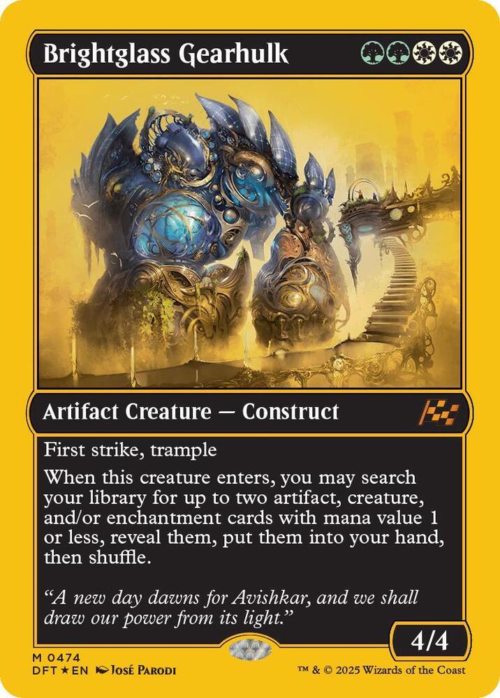 Brightglass Gearhulk [First Place Foil] #474
