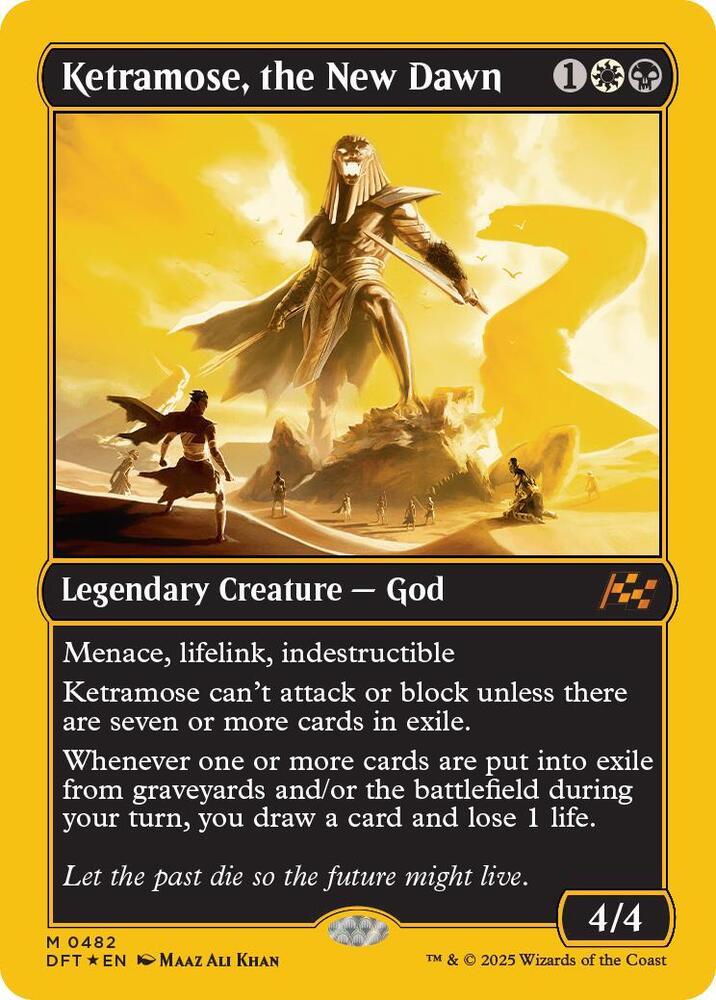 Ketramose, the New Dawn [First Place Foil] #482